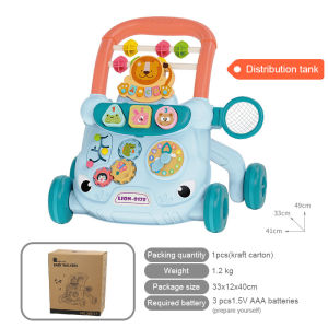 Early Learning Toys Table Toddler Baby Push Walker Sit To Stand