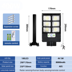 【BUY 1 TAKE 1】 25000W Upgraded Solar Street Light Outdoor Waterproof Motion Sensor+Bright all night  Wall Lamp LED Flood Light