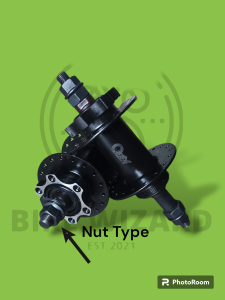 OZ HUB Bolt type threaded alloy Sealed Bearing 36H Quick Release Type Rear & Front - FOR MTB / RB / BMX / MINI MTB BIKE PARTS