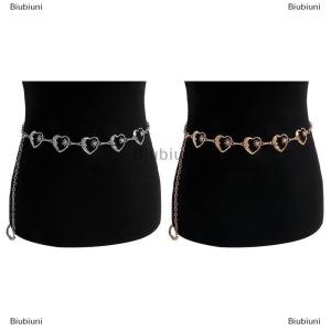 [COD] Biubiuni Harajuku Punk Mặt Trăng Kim Loại Thắt Lưng Phụ Nữ Cổ Điển Punk Gothic Mặt Trăng Mặt Trời Cao Eo Chuỗi Thắt Lưng Mặt Dây Chuyền Thắt Lưng Nữ