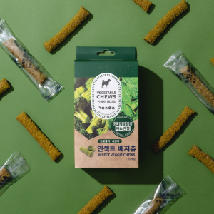 BUGS PET ขนมขัดฟันสำหรับสุนัขแพ้ง่าย โปรตีนแมลง ช่วยบำรุงสายตา ลดคราบน้ำตา บำรุงข้อต่อ และเสริมภูมิคุ้มกัน ไม่ใส่สี