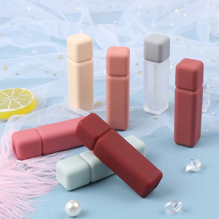 YISHA 5ML Applicator Lip Glaze Tube Empty Lip Gloss Tube Lip Balm Tube