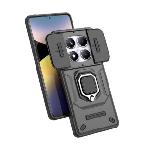 Ốp lưng Redmi Note 14 Pro 5G / Poco X7 camera nắp trượt nhẫn iring chống sốc giá đỡ