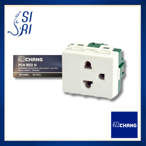 ปลั๊กกราวด์เดี่ยว ช้างแบบเสียบรุ่นใหม่ PCH-903N ของแท้