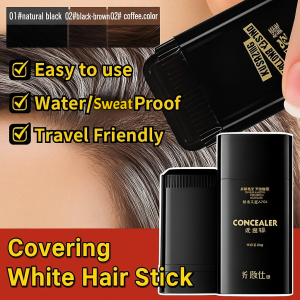 Waterproof And Sweat-Proof Hair Dye Comb Plant Hair Dye Stick Covering White Hair Long Lasting Fast Dyeing Temporary Dye Comb