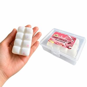 GRACETEN Donut Wax Cracking Squeeze Toy Chocolate Cat Paw Crispy Stress Balls Gift Crackable Texture Snowball Crunch Squishy Toy For Stress Anxiety Relief