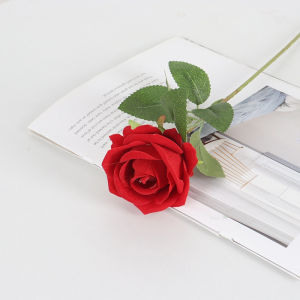 【10pcs】Imitation Rose Fake Flower Velvet Decorative Rose DIY Craft Flower Artificial Flower