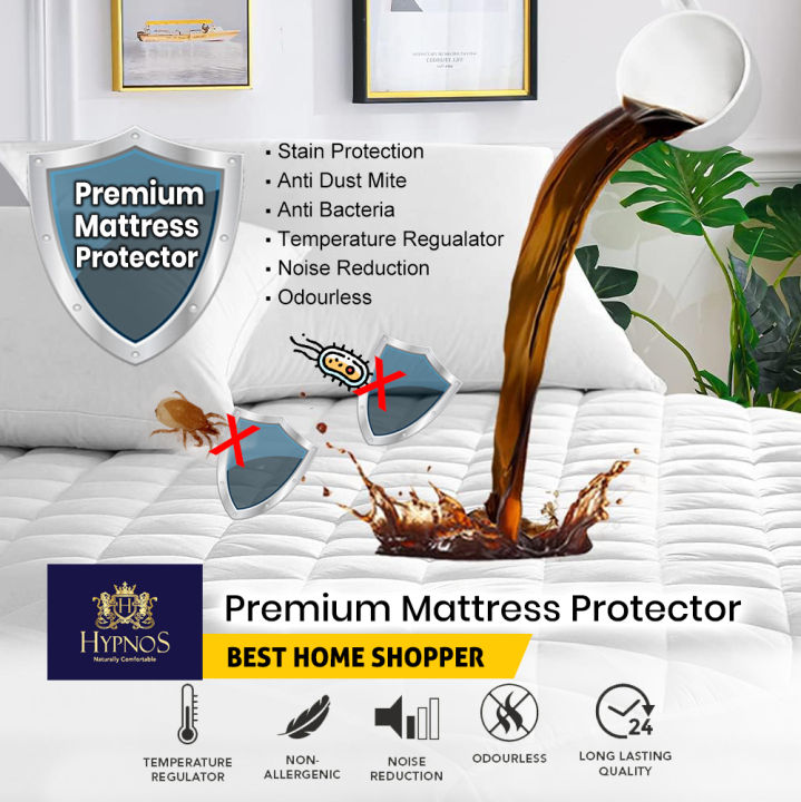 [READY STOCK] HYPNOS Premium Mattress Protector Lazada