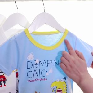 Imixcity 2Pcs/set Baby Suit Cotton T-shirt + Shorts Cartoon Short Sleeve for 6 Months-4 Years Kids