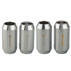 4pcs Aluminum Alloy Speaker Wire Splitters Set 14mm 16mm 2Hole/Single Hole for Auditory Systems and Home Theaters