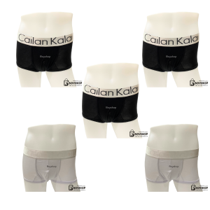 กางเกงในชาย ชุดชั้นในชาย 1 กล่อง  มี 5 ตัว แบบยาว   สีและแบบตามภาพ พร้อมกล่อง พร้อมส่ง