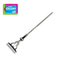 Home Gallery PVA Mop w/ Adjustable Handle | Original Floor Mop Ultra Absorbent Mop Head to Wash, Clean, and Dry Floors | Heavy Duty Cleaning Essential | Comfortable Grip Handle | YB0022/N. 