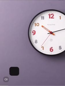 xpkQ Modern Living Room Wall Clock Simple Bedroom Home Wall Hanging Clocks Punch-free Silent Clock Watch Home Decoration 6B2Z9