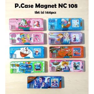 Kotak Pensil Magnet Kalkulator + Rautan NC 108/ 808