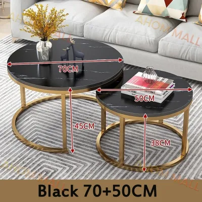 Nordic Coffe Table Round Table Bedside Table Tea Table Sofa Corner Tea Table