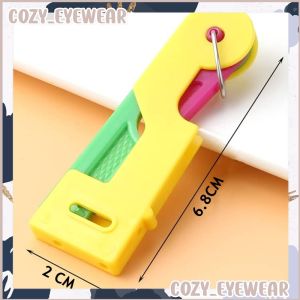 Automatic Easy Sewing Needle Threader Device Elderly Use Threading Guide Tool Handle Craft Use