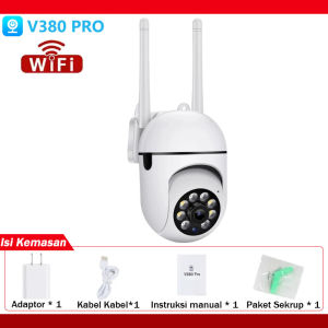 Kamera CCTV IP Camera WIFI V380 Pro jarak jauh cctv mini sambung ke hp cctv satu paket lengkap cctv wireless wifi kamera cctv untuk rumah sisi tv pakai hp jarak jauh