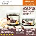 PerfectMatch Low-carb® I Low-carb Keto Dark Choco Droplets l Sugar-free. 