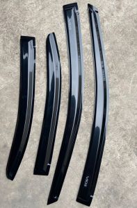 4Pcs Rain Visor For TOYOTA VIOS 2014 - 2018 Window Sun Rain Visor Awnings Auto Accessories Car Styling