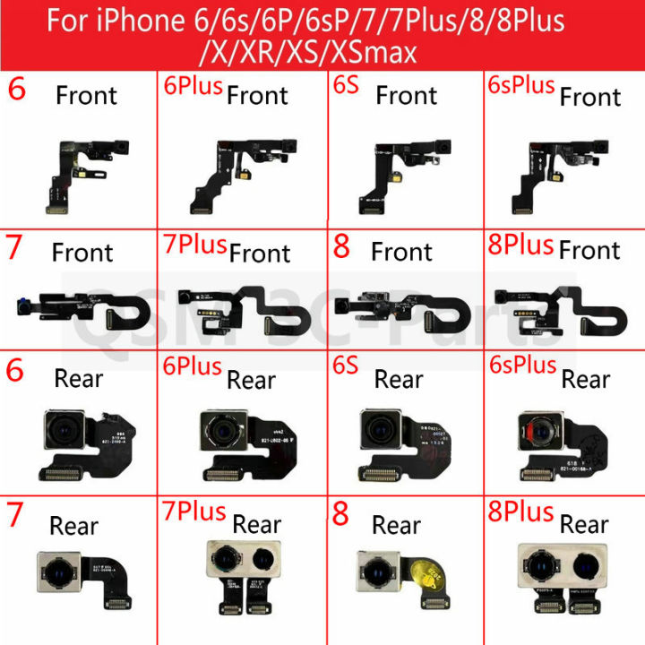 Front Rear Back Camera Sensor Flex Cable for iPhone 6s Plus X XR Xs  Max Lazada PH