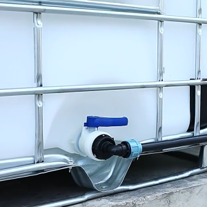 weight flows IBC Connection Set Heavy Duty IBC Tank Stacking System No Pump Required Weatherproof Installation for Home