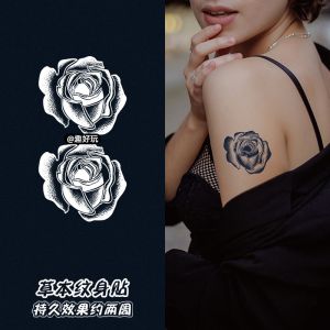 [พร้อมส่ง] TATTOO 15 DAYS 1 แผ่น ติดได้นาน 15 วัน กันน้ำได้ ไม่ลอก ขนาด 8*11CM แทททูสติ๊กเกอร์ แทททูรอยสัก รอยสักชั่วคราว แทททุ tattoo sticker แทททู15วัน