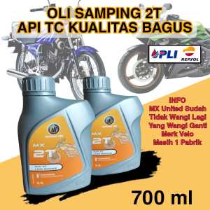 Oli samping 2 tak Mx United 07L tv Parfume wangi Low smoke oli samping RX king ninja