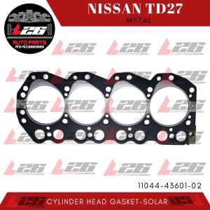Nissan TD27 Cylinder Head Gasket Metal Type 11044-43601/02 Solar Brand