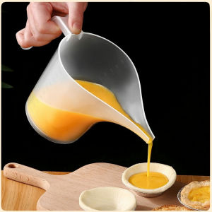 Plastic Funnel Pitcher Long Spout Measuring Cup 1000ml Large Capacity Measuring Jug Funnel