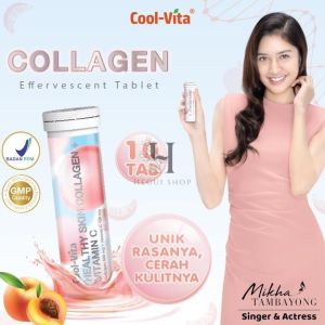 Cool vita Beauty Collagen Healthy Skin Rasa Peach Kolagen Drink "HEGUI CS"