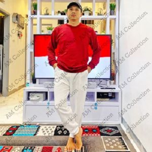 Setelan Joger Sweater Pria Wanita Katun Babby Terry Premium (Jogger + Sweater) / Setelan Training Olah Raga / Setelan santai