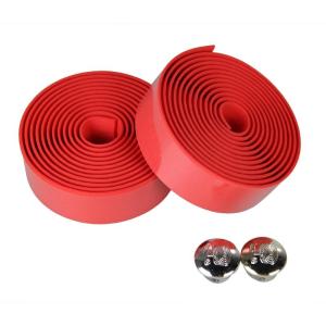 BUCKLOS Bar Tape with Logo Handlebar Tape for Fixie Gear Strap PU EVA Wrap Perforated Bicycle Handlebar for Road Bike Belts Cycling Accessories