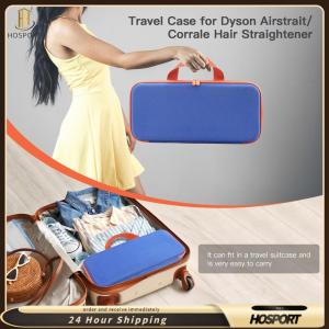 【HOSPORT】Hard Carring Case Anti-scratch Hard Travel Storage Case with Mesh Bag Hard Case for Dyson Corrale HS03 Hair Straightener