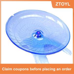 【ZTOYL】 Đĩa chạy Bộ đĩa bay đồ chơi bánh xe tập thể dục cho chuột Chuột Hamster thú cưng 18cm
