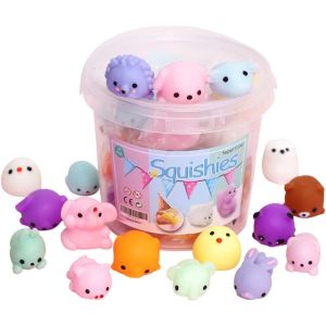 【Hot Sale】10pcs Squishies Squishy Toy Kids Squishy Toy Mini Kawaii squishies Mochi Stress Reliever Anxiety Toys Party Favors