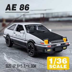LEO 1:36 Toyota AE86 Metal Diecast Alloy Toy Car Model Trucks For Kids Toys Vehicles Hobbies Collectio