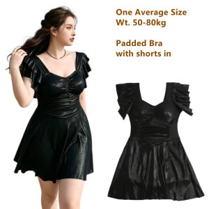 Plus Size Swimsuit for Women Swimming Outfits Lace Mesh Black Swim Wear Large Spring Pool Beach Wear Bathing Suit XXL /xxxl