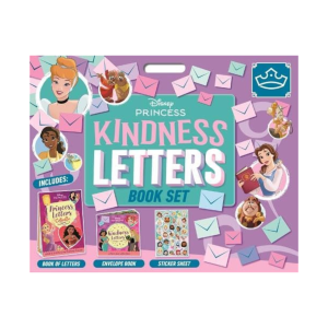 Disney Princess Friendship Activity Book With Letters Envelopes Emoji Stickers For Kids