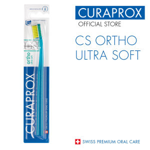 Curaprox Ortho Ultra Soft Toothbrush | Braces & Orthodontic Care | Gentle Cleaning Around Brackets & Wires
