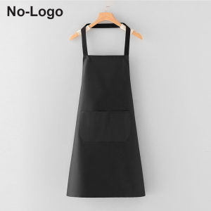 Kitchen Apron Fashion Canvas Waterproof Apron Coffee Shop Barber Working Bib Kitchen Cooking Aprons BBQ Apron