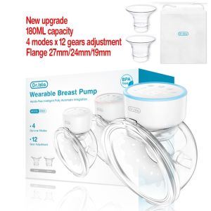 Dr.isla Breast Pump Handsfree 19/24/27MM (4 Modes x 12 Levels) BPA-Free Wearable Pam Susu Elektrik EB29