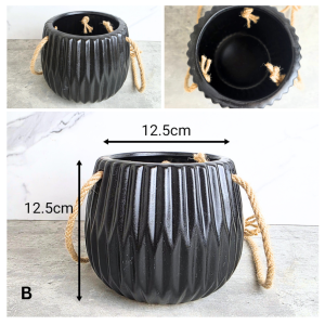 The Leaferie Lyon (Series 19) hanging plant pots. flowerpot flower pot . planter . planters ceramic