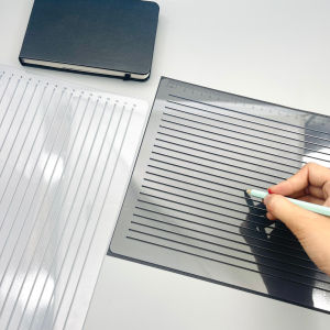 Thước Kẻ Trong Suốt - Bút Mài Thầy Ánh -  Đường Kẻ Đều và Chuẩn Xác