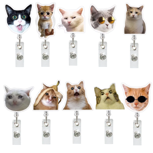 Versatile Cats Looks Holder with Rotating Function Portable for Adding Personality to Your Daily Accessories