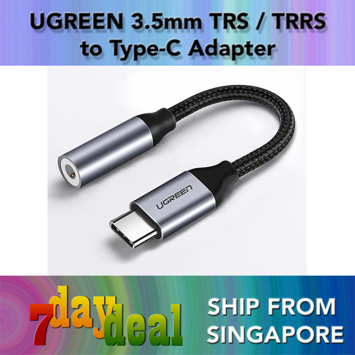 UGREEN (AV142) Type C (Male) to TRS TRRS Earphone