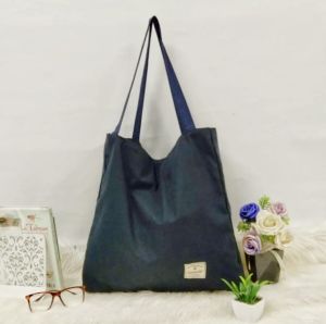 TOTEBAG RESLETING NUDIE BAG BAHAN KANVAS SUEDING CORDUROY TEBAL LEMBUT BISA CUSTOM SABLON UNTUK SEMINAR SOUVENIR GIFT PERNIKAHAN