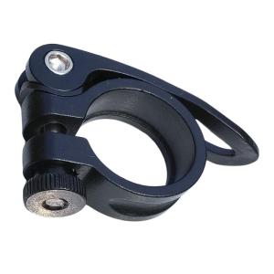 Quick Release Bicycles Seatpost Clamp Aluminum Alloys Seat Tube Clamp Road Bike Seat Tube Clip Easy to Installatiob