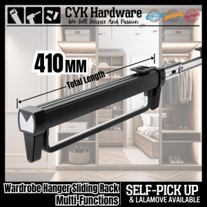 Wardrobe Pants Hanger Rack Pull Out With Sliding Organizer Clothes Hanger Rod Rack Storage Rack