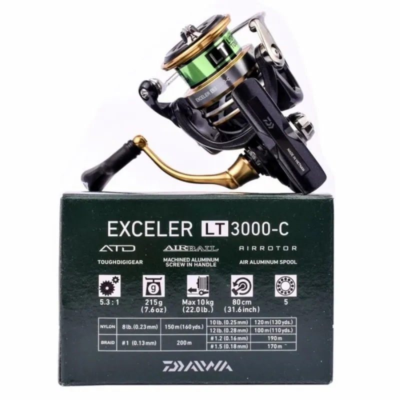 Jual reel daiwa exceler lt 3000 - 3000 d - Jakarta Barat - Pacific