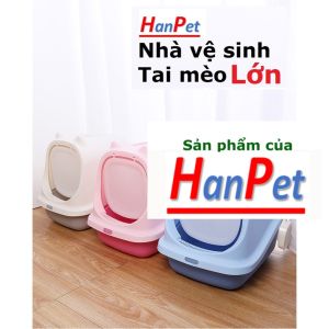 Nhà vệ sinh cho mèo lớn (tai mèo lớn)
